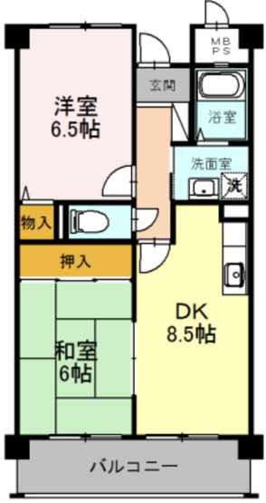 【間取り】 | 龍の樹マンション
