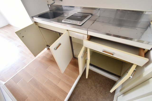 西宮市甲子園八番町の賃貸マンションのキッチン