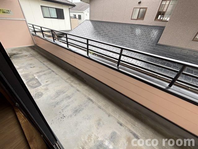 コーポKのバルコニー