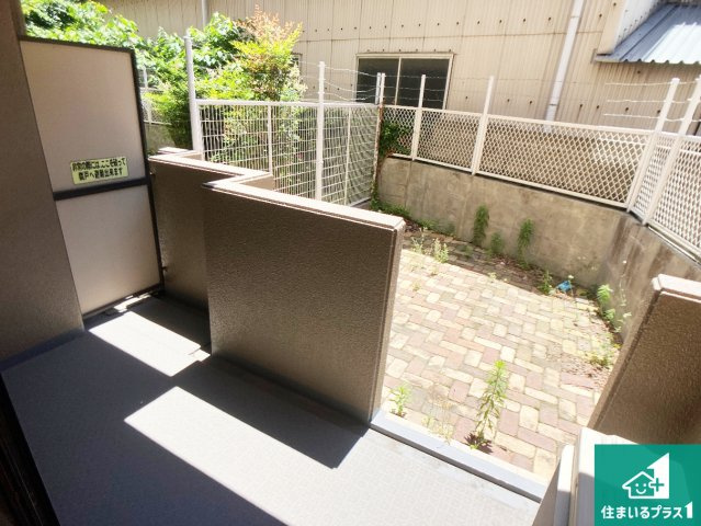 ライオンズマンション東加古川の庭|専用庭！
