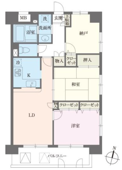本駒込Kマンションの画像