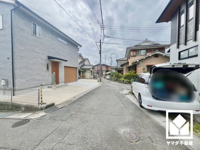 大津市坂本2丁目　1期　1号棟の前面道路含む現地写真|9月15日　現地写真更新