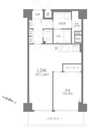 【間取り】 | ニューライフマンション木場