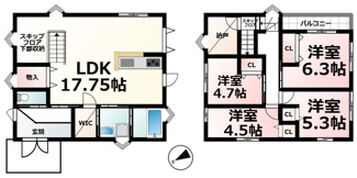 【間取り】 | 栗東市下戸山