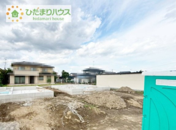 【外観】 | 常総市若宮戸第2　新築戸建　2号棟 | お客様をお待たせする事は、御座いません！！
当日のご見学は勿論、いつでも見れます☆彡