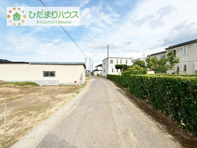 【前面道路含む現地写真】 | 常総市若宮戸第2　新築戸建　2号棟