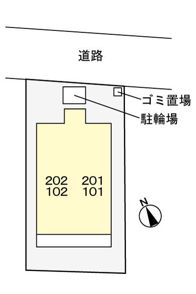 ブレッザ調布の駐車場