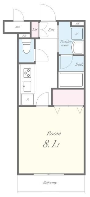 ラヴィベール妙典の間取り