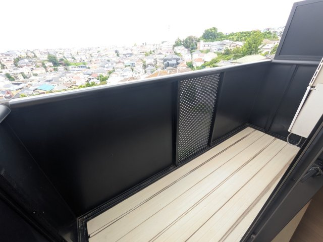 ハイツコスモスのバルコニー