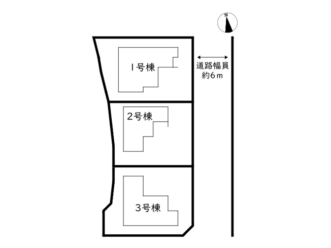 【区画図】 | 姫路市西庄3期／全3棟