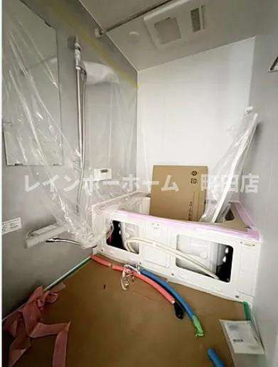 中央ｈ・ｓビル※初期費用分割あと払いサービス利用可能物件の浴室|※建設中のお写真です