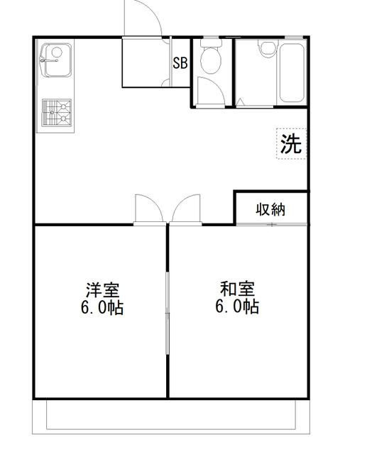 アーバンハイムⅠの間取り