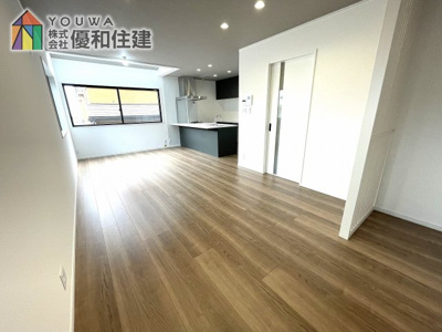 【居間・リビング】 | 新築戸建　神戸市垂水区舞子台１丁目