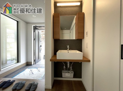 【洗面所】 | 新築戸建　神戸市垂水区舞子台１丁目