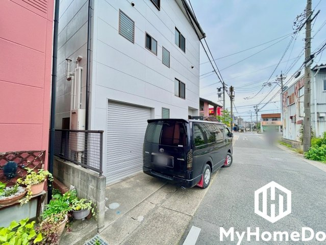 西区大野木4丁目の前面道路含む現地写真