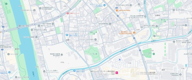 シャルマンコーポ伊丹の地図