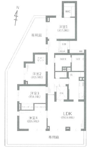 【間取り】 | 南生田アメニティホームズ