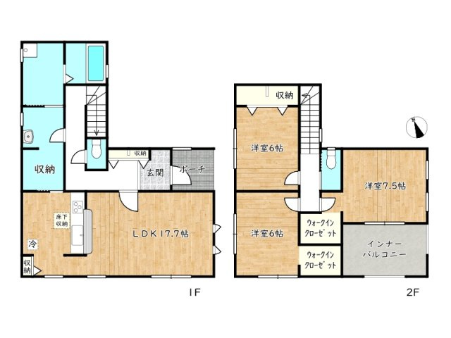 【間取り】 | 姫路市西庄3期／全3棟