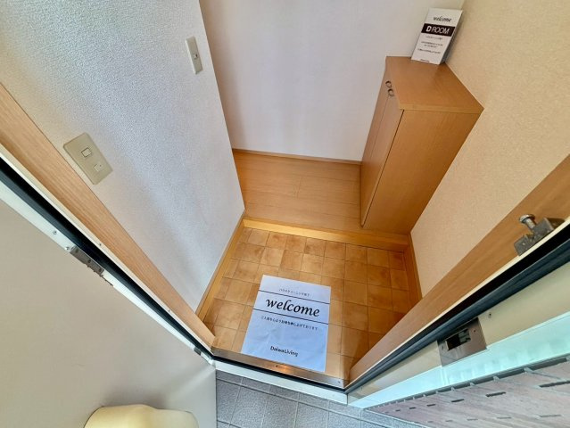 グランドソレーユの玄関