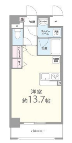 メゾンエクセランの間取り