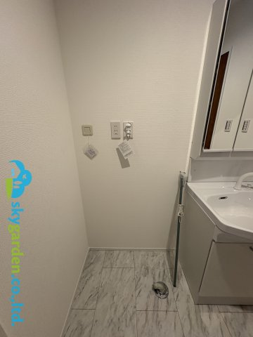 藤沢市本藤沢２丁目　新築戸建　全３棟１号棟のランドリースペース
