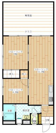 ＭＭＴ若宮の間取り