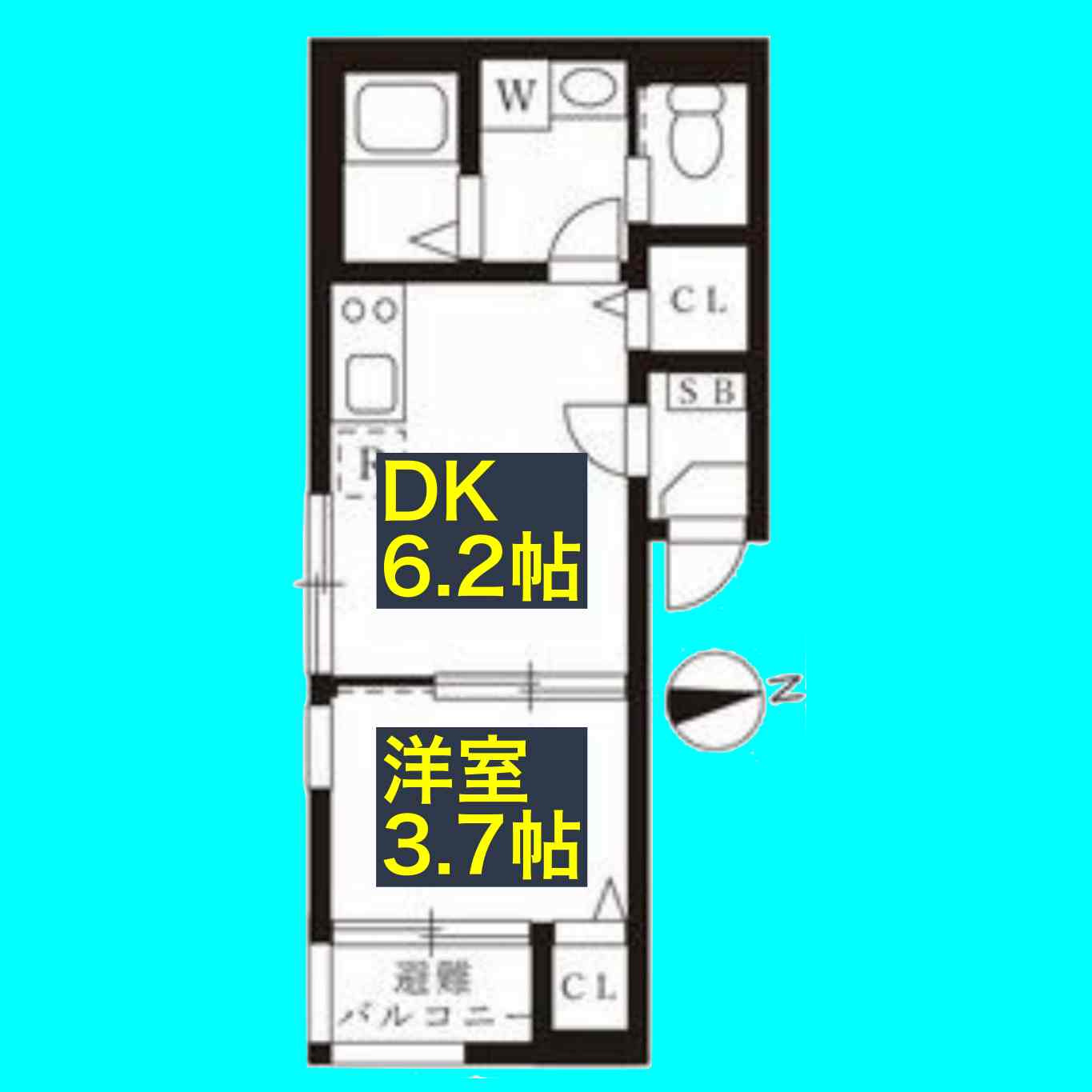 ステラフィッサ御器所の間取り