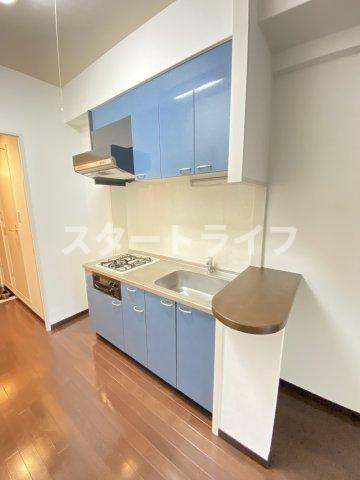 大阪市東淀川区東中島４丁目の賃貸マンションのキッチン