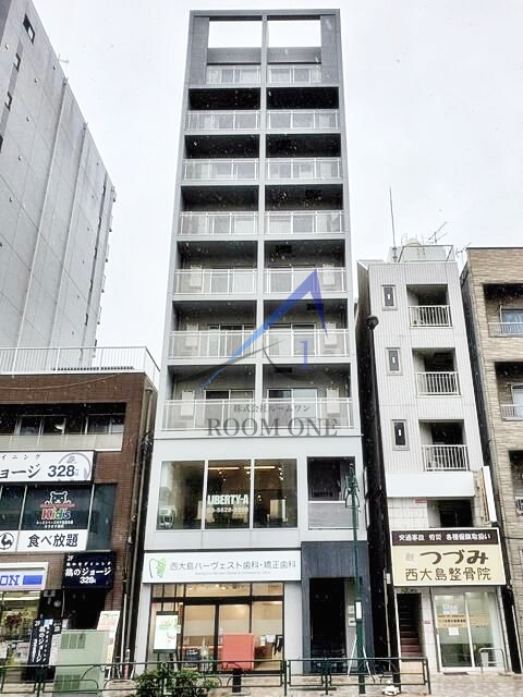 レスピール西大島の外観|外観です。