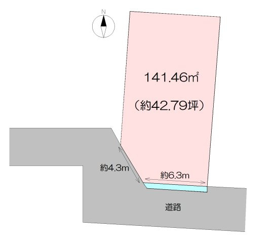 【土地図】 | 売地　高知市介良乙　＠28.04