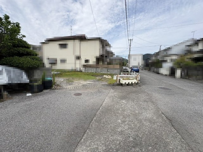 【前面道路含む現地写真】 | 売地　高知市介良乙　＠28.04