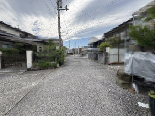 【前面道路含む現地写真】 | 売地　高知市介良乙　＠28.04