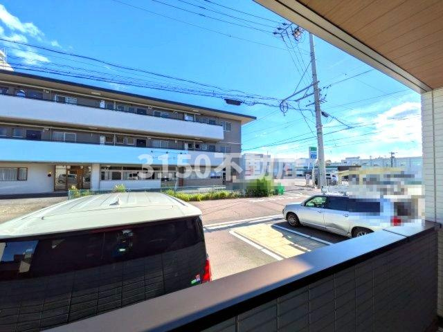 D-ROOM茜部中島　A棟の展望
