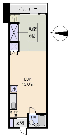 マンション南熱海の間取り