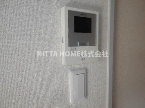 ルーエ・セイベエ荘Ａ，Ｂのセキュリティ|モニタ付きインターホンを完備◎