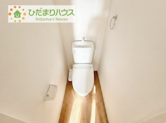 【トイレ】 | 守谷市本町10期　新築戸建 | トイレは1F、2F共に完備！取り合いになることがありませんね(^^)/