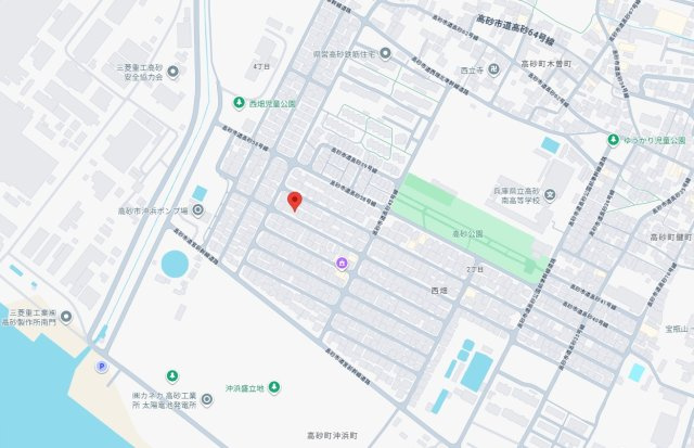 高砂市西畑3丁目　中古戸建の地図