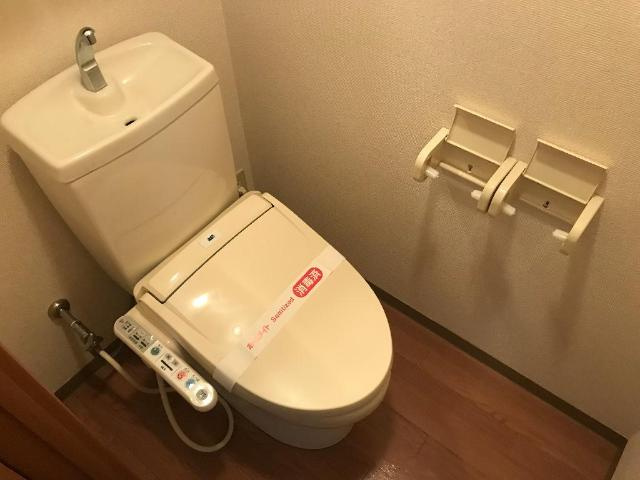 ラビットヒルズⅡのトイレ|シャワー付トイレ