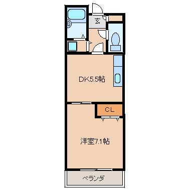 モンシェリの間取り