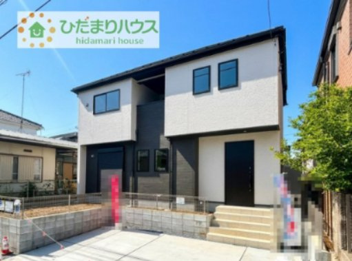 【外観】 | 牛久市神谷1丁目01期　新築戸建 | 周辺は緑も多く、スーパーやドラックストアも近い為、住環境良好です♪