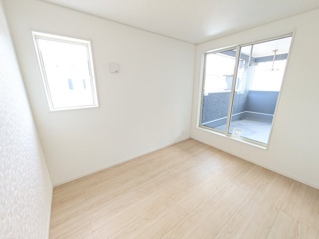 土浦市神立町　第8　新築戸建　1号棟の洋室|陽当たりの良い明るい洋室です♪