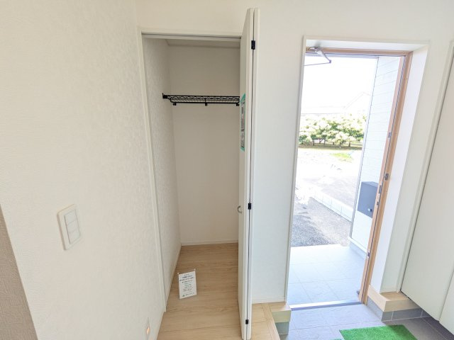 土浦市神立町　第8　新築戸建　1号棟の玄関