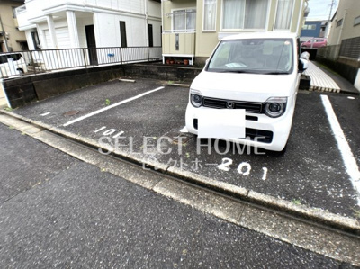 【駐車場】 | レジデンス東 Ⅱ | 駐車場があります