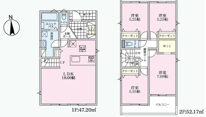 藤沢市本藤沢２丁目　新築戸建　全３棟2号棟