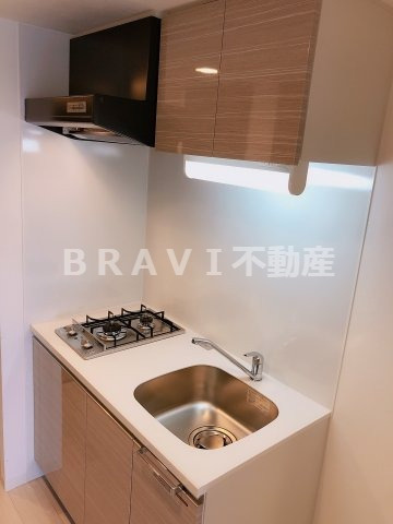 レシオス大阪城公園　BRAVI不動産のキッチン|【レシオス大阪城公園】キッチンでお料理をお楽しみください