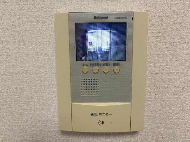 どんどんハウスⅡのセキュリティ|カメラ付インターホン