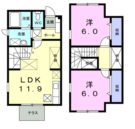 フォレスト・コートの間取り|間取図
