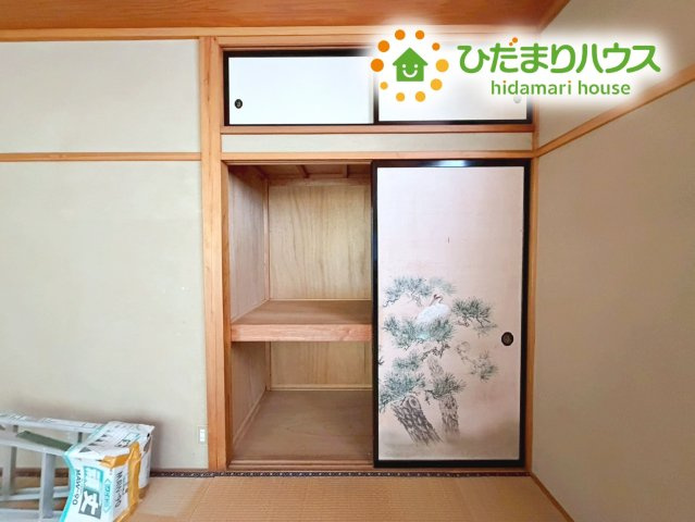 いわき市若葉台　中古戸建の収納|和室A　収納