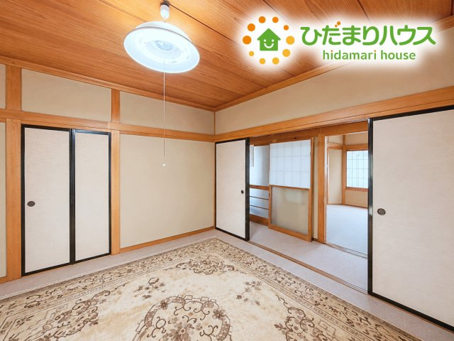 いわき市若葉台　中古戸建の和室|赤ちゃんスペースや客間など、多彩な用途で使用できる和室☆