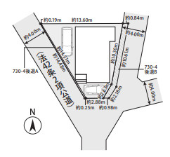 茅ヶ崎市浜之郷３期　新築戸建　全１棟の区画図